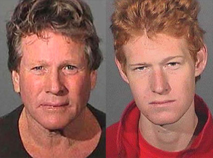 Ryan O'Neal, Redmond O'Neal Ryan O'Neal, Redmond O'Neal